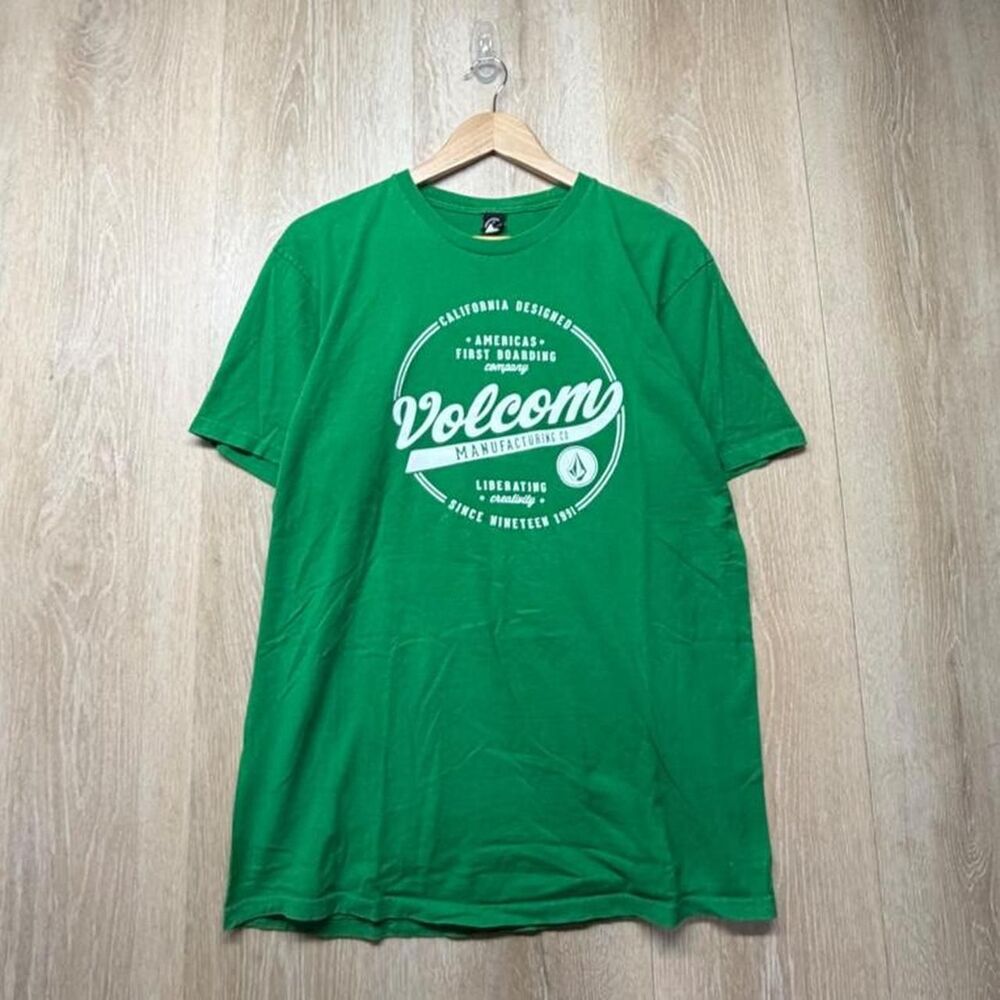 Volcom Men's Green T-shirt